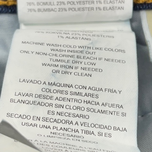 Micheal Kors women’s zipper pocket skinny jeans, size 4 - Picture 8 of 10